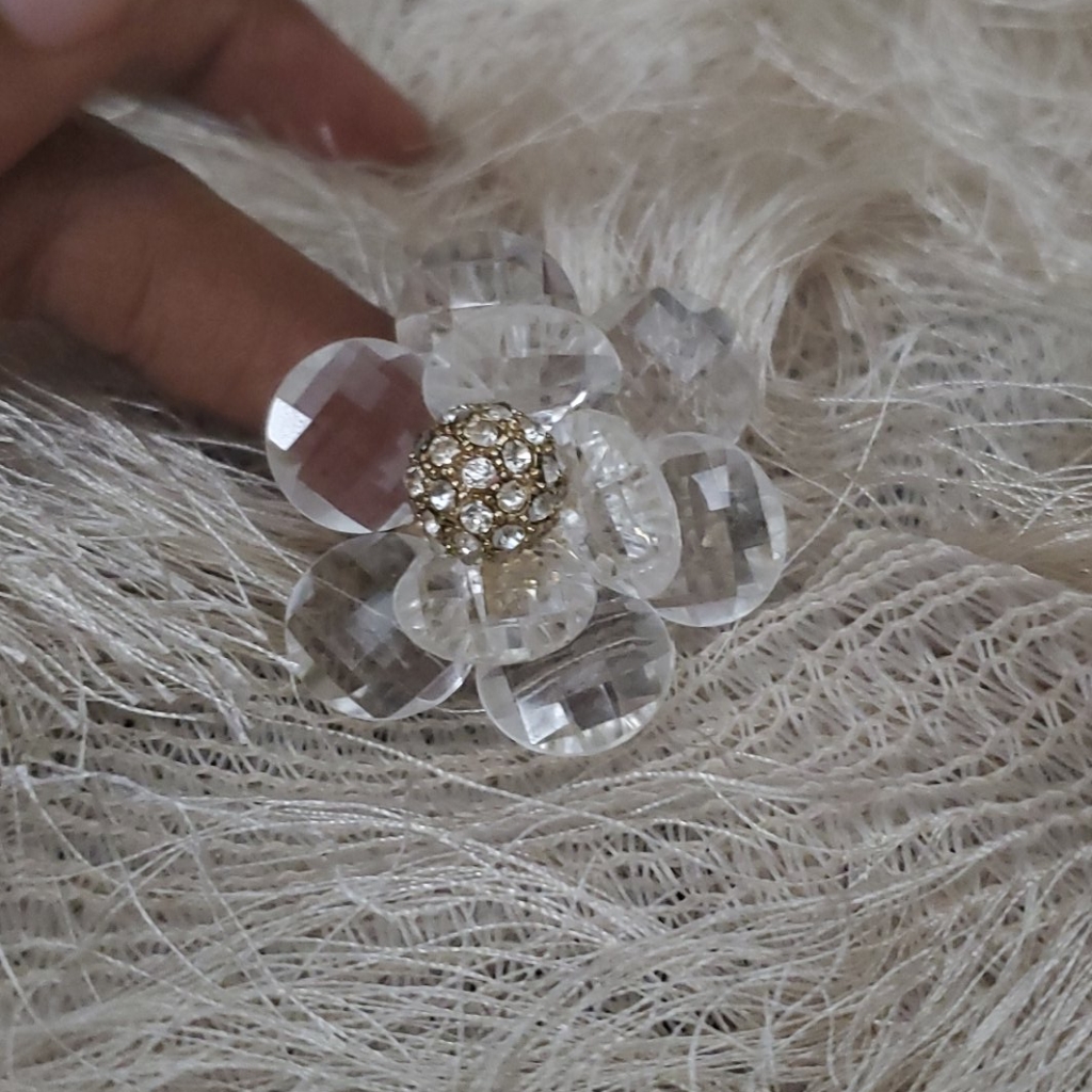 Flower Power Statement Ring